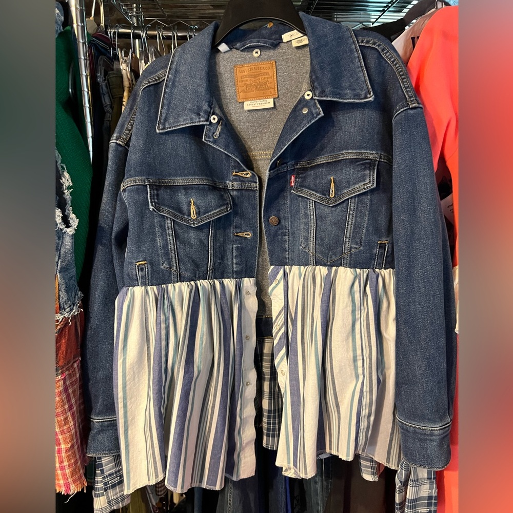 Tricia Fix /Levis Restyled Jean Jacket
